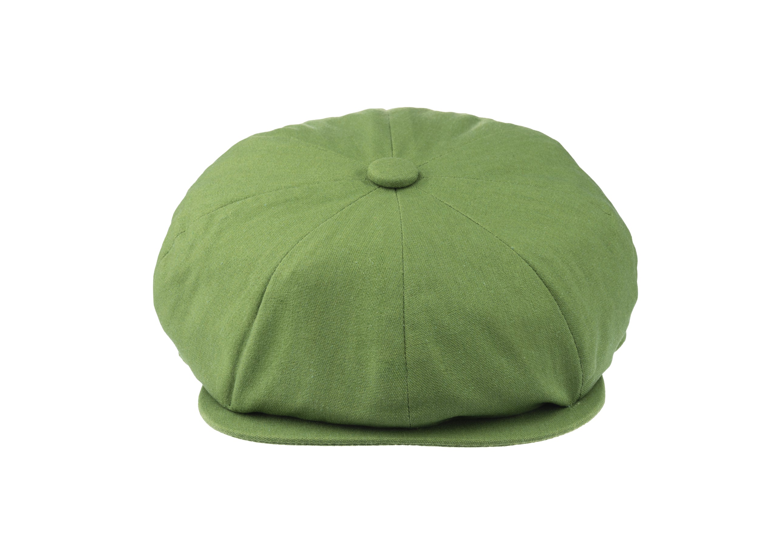 8 Piece Cotton Summer Cap Green