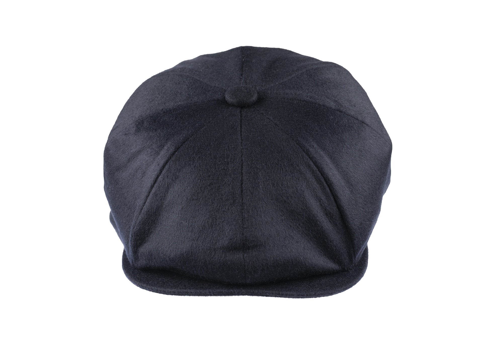 8 piece Cashmere Flat Cap in navy