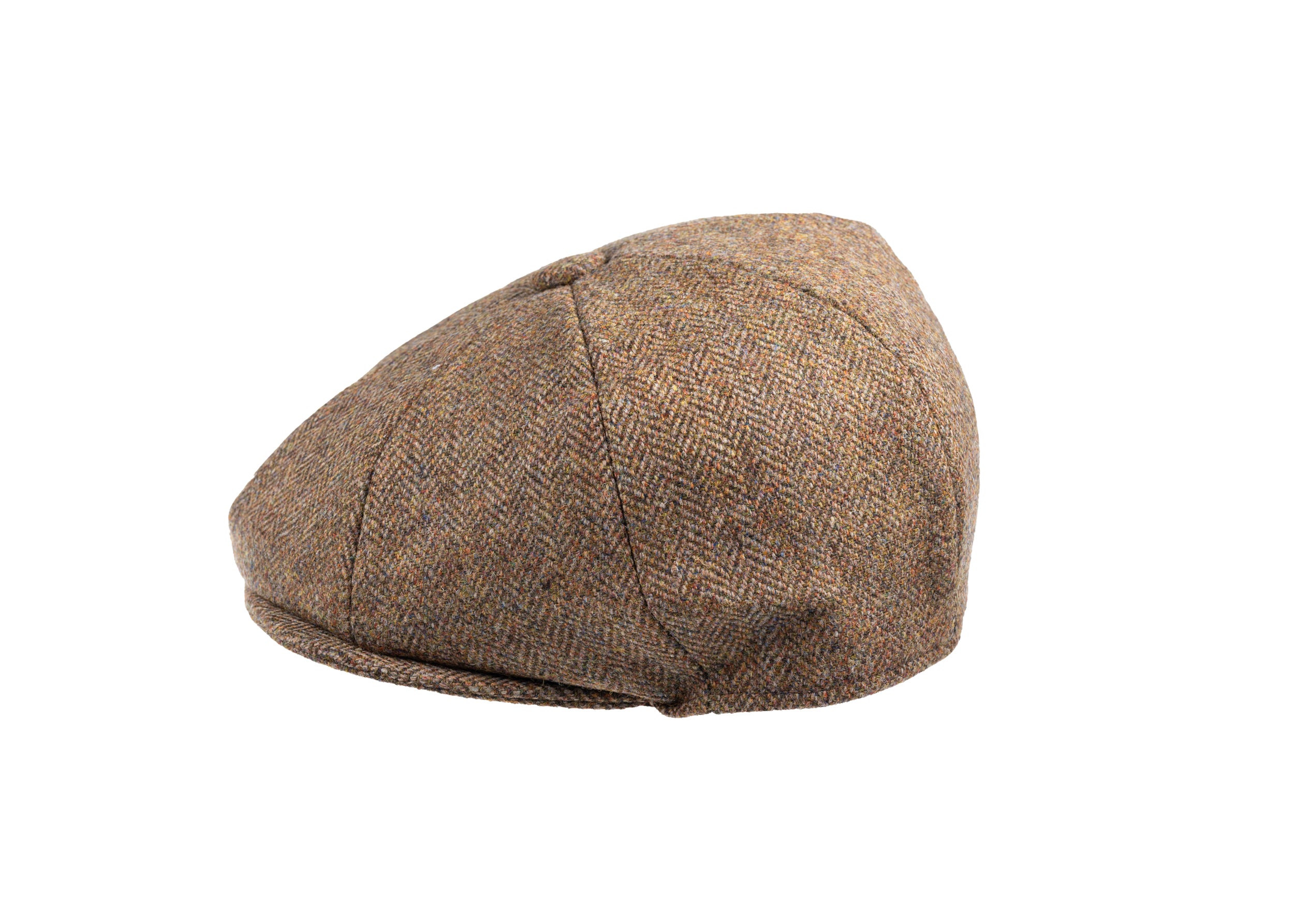 8 Piece Baker Boy Tweed Cap in Z524