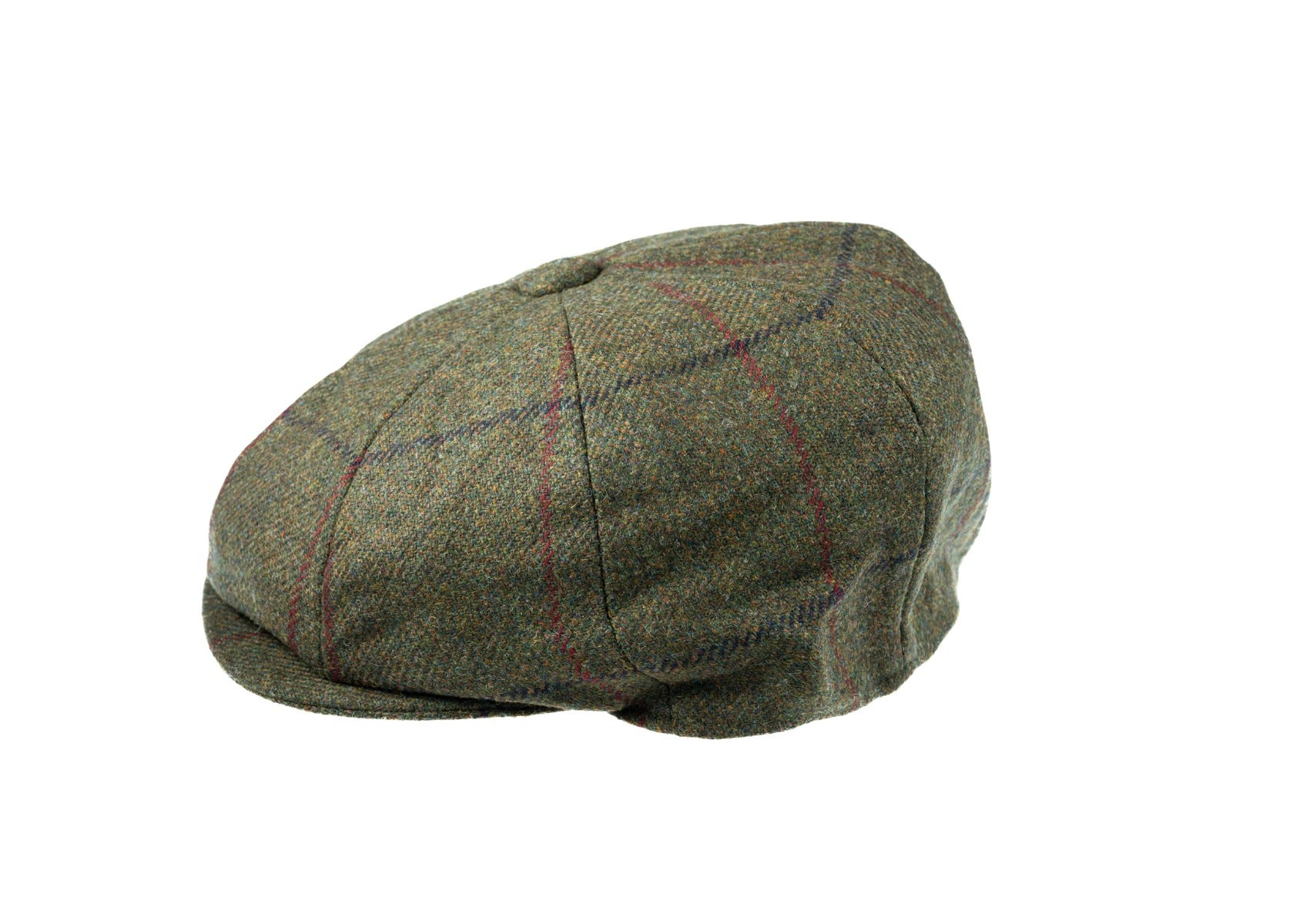 8 Piece Baker Boy Tweed Cap in Z573